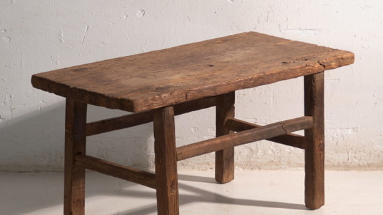 Tavolino basso antico in legno di pino – Cina, circa 1890 – Tavolini da caffè (photo 3 of 40)