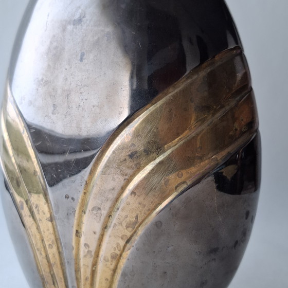 Image 1 of Art Deco Vase – WMF Ikora – 1930s Dinanderie
