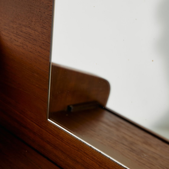 Image 1 of MK9343 Restaurierter Teakholz-Büroschreibtisch