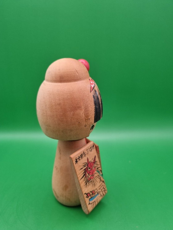 Schöne Namahage Kokeshi von Sogen – Dekorative Objekte, Holz (photo 2 of 6)