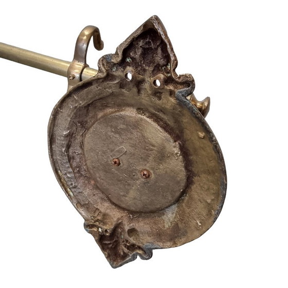Image 1 of Messing kapstok met paardenhoofden