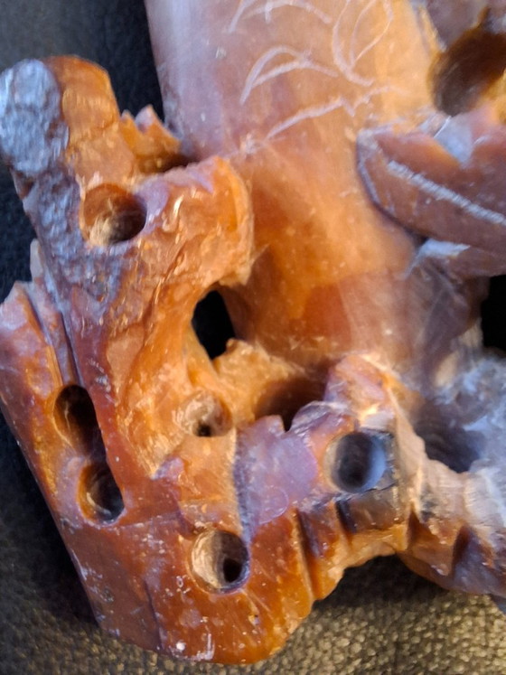 Image 1 of Vintage Soapstone Carving - Chinese 