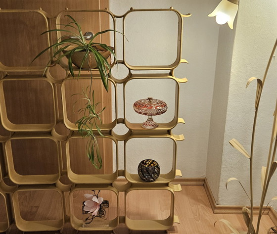 Image 1 of Wand deko Space age 70er Deckenelemente paneelen Raumteiler Regalsystem 