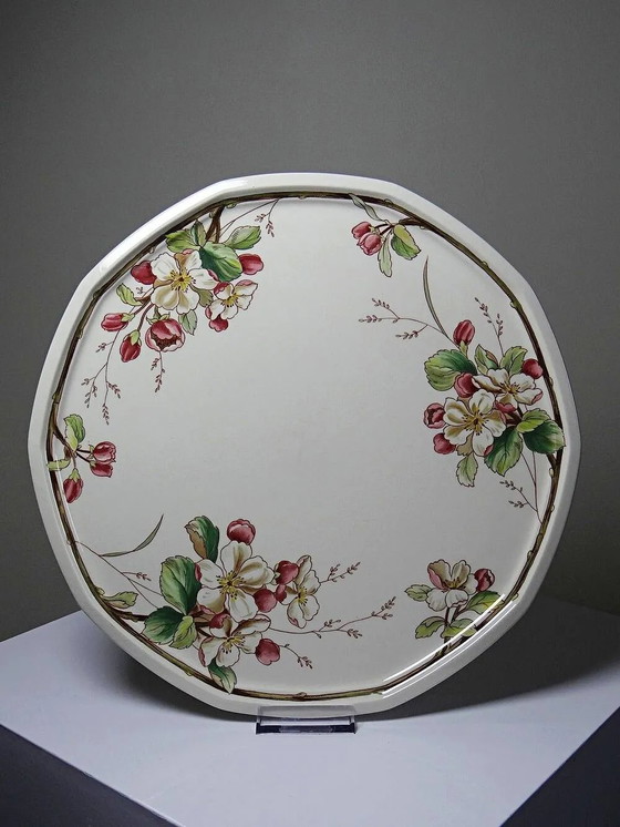 Grande piatto da torta Villeroy & Boch Portobello vintage anni '80-'2000 – Stoviglie, Porcellana (photo 16 of 16)