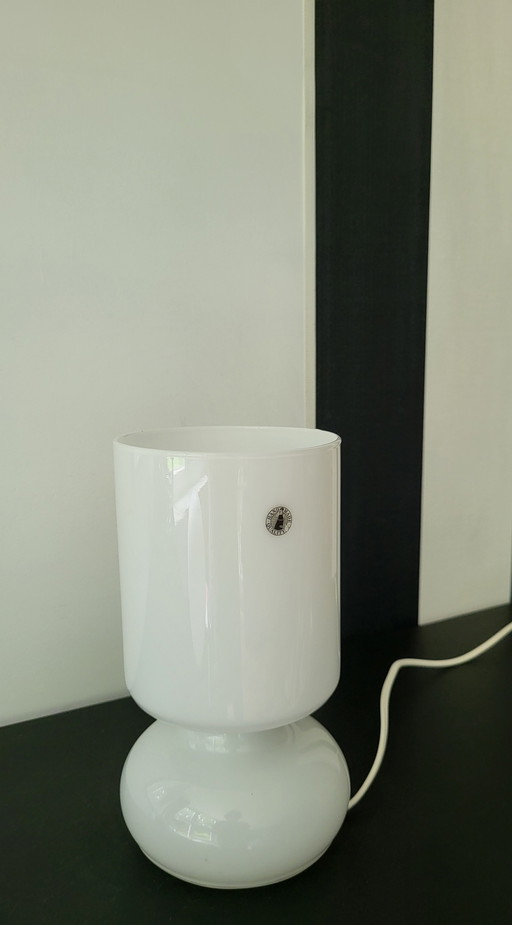 Vintage Ikea Lykta white table lamp