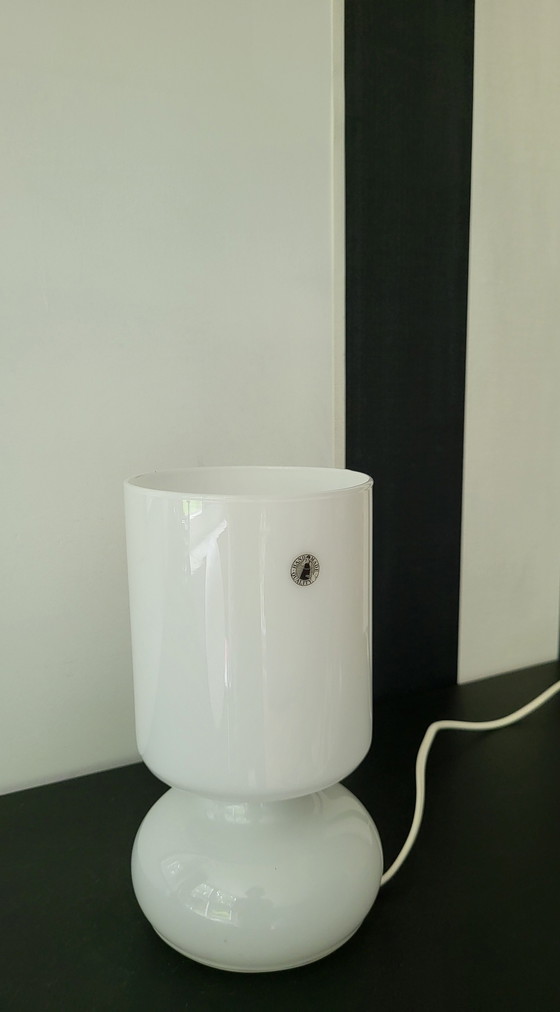 Image 1 of Lampe de table vintage Ikea Lykta blanche