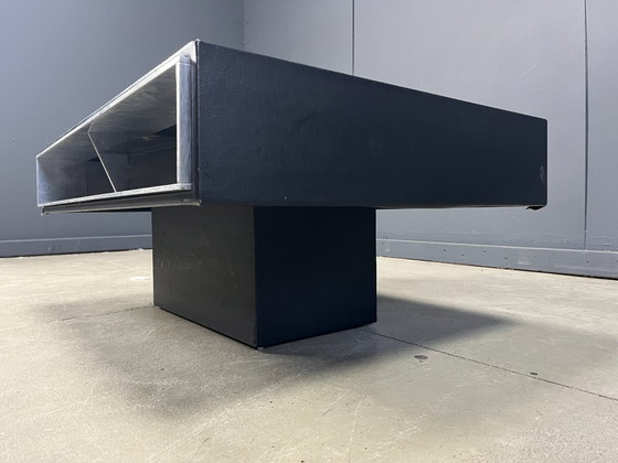 Image 1 of Vintage Italiaanse bartafel/salontafel in de stijl van Willy Rizzo, jaren 70.