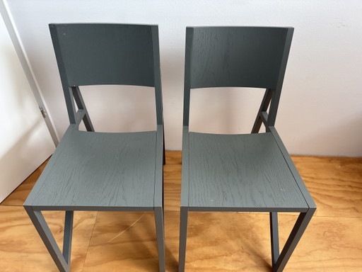 Chaise à cadre 2x Established & Sons - Wouter Scheublin