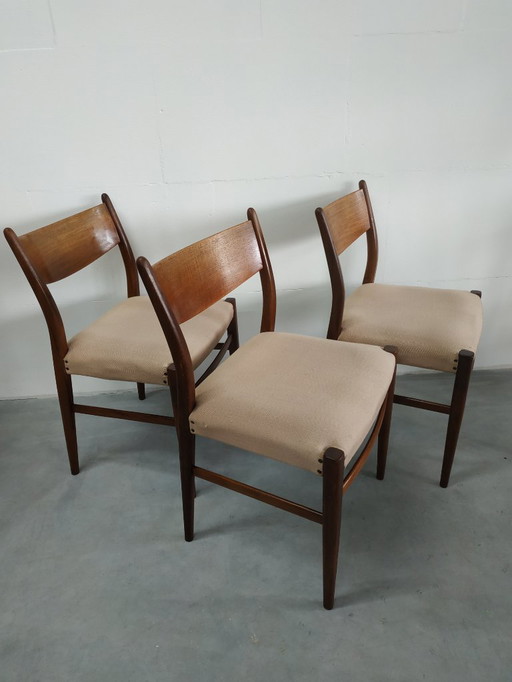 Design-Esszimmerstühle C. Braakman für Pastoe (1950er Jahre)