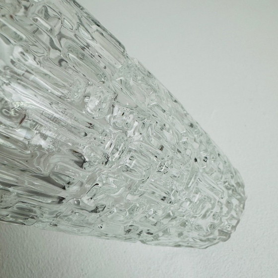 Image 1 of ANCIENNE APPLIQUE METAL ET VERRE vintage 1950