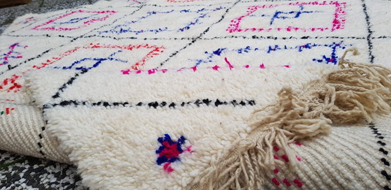 Image 1 of Handgeknoopt Berber kleed wol 243x154cm