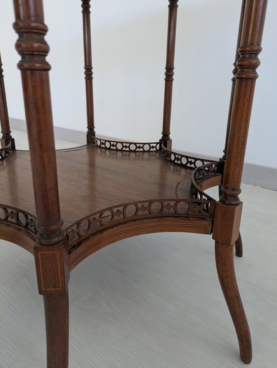 Image 1 of Coffee Table - Smoked - Octagonal Orientalism Sidetable