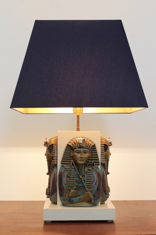 Exklusive Pharao Tutanchamun Tischlampe