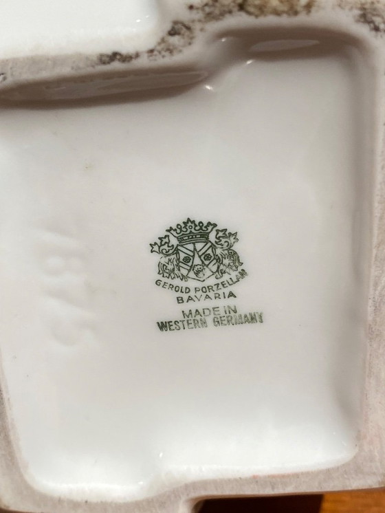 Image 1 of Vintage Op Art vase Bavaria Germany