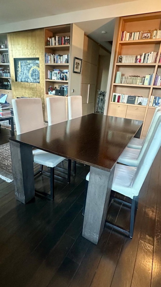 Image 1 of Armani Casa eetkamerset met 6 stoelen