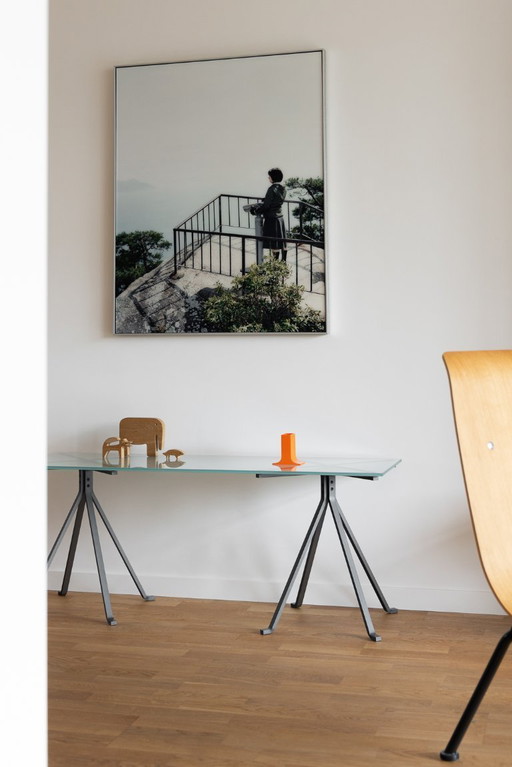 Enzo Mari Cuginetto custom side table Driade 1973