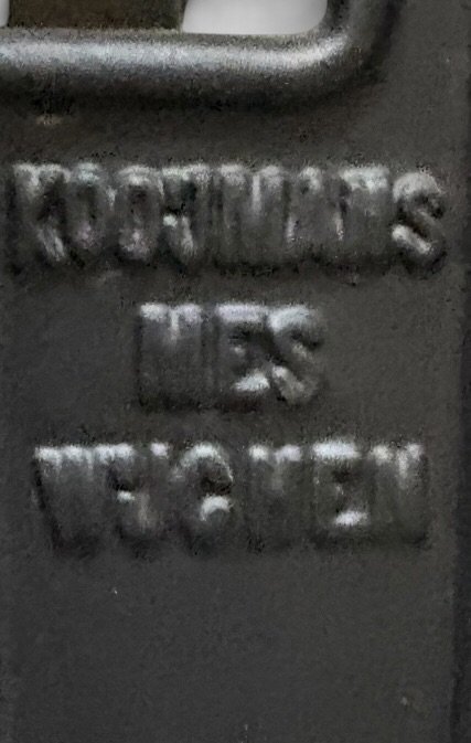 School Desk 1920s – Kooijmans Mes, Decorative Objects, Cast Iron, Wood (photo 9 of 12)