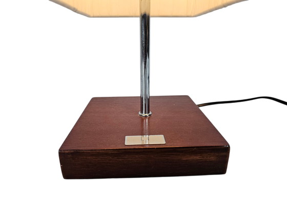 Image 1 of Boxford Holland - Jan des Bouvrie - table lamp - teak - 80's