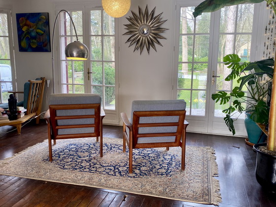 Image 1 of Coppia di poltrone danesi in teak degli anni '60