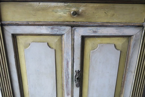 Gustaviaans beschilderd buffet/dressoir, Zweden 1780 – Wood (photo 2 of 21)