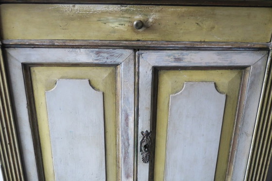 Gustaviaans beschilderd buffet/dressoir, Zweden 1780 – Wood (photo 2 of 21)
