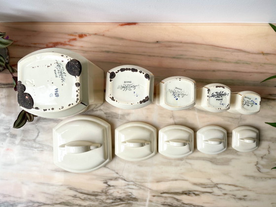 Image 1 of Pots à Épices Digoin Sarreguemines