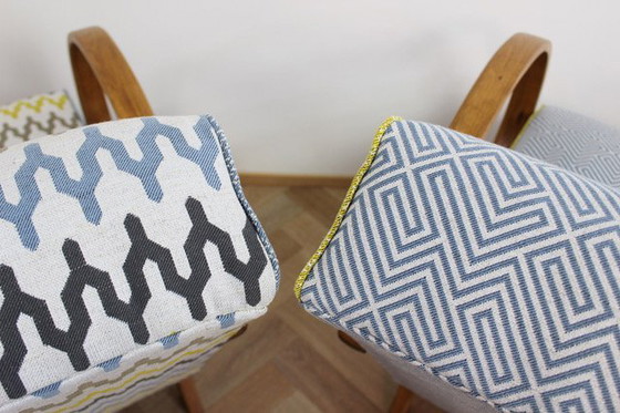 Image 1 of 2x Fauteuils "Color Duo" van Jindrich Halabala