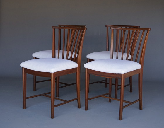 Image 1 of Dining Chairs by Elmar Berkovich for Zijlstra, 1950s. Set of 4