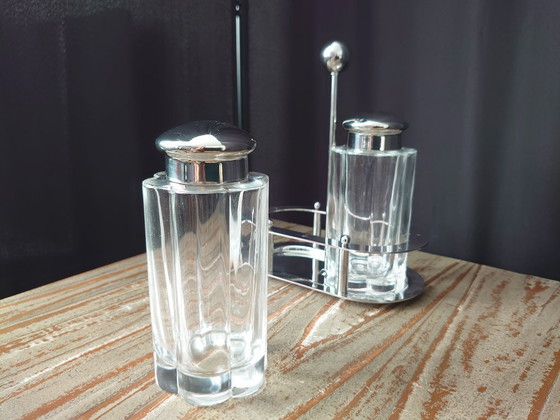 Image 1 of Vintage Alessi Michael Graves Oil and vinegar set