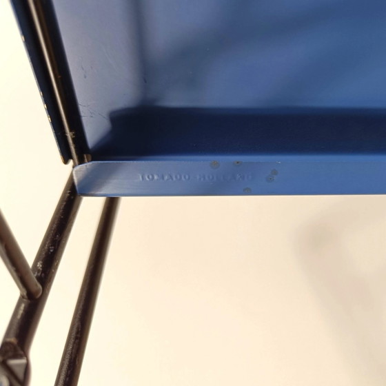 Freestanding teak shelving unit by A. Dekker – Tomado – Bookcases, Metal, Mid Century Modern (photo 2 of 9)