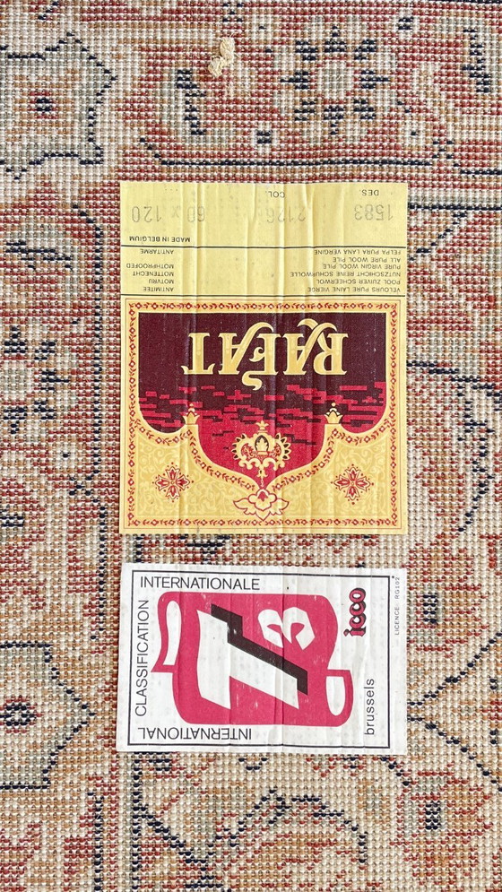 Image 1 of Vintage tapijt van zuivere scheerwol