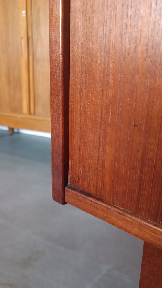 Image 1 of Vintage Swedish teak wall cabinet by Ulferts Tibro