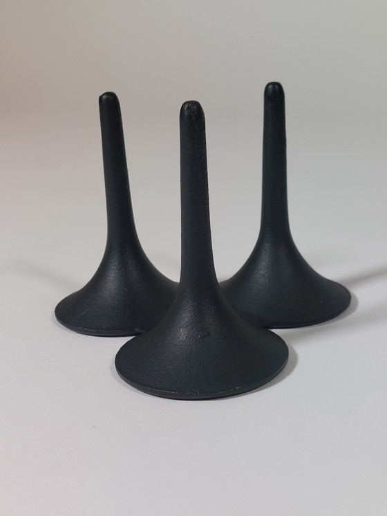 Image 1 of Gietijzeren Deense vintage Christel Christer Holmgren Illums Bolighus uit het midden van de eeuw