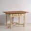 Tavolo antico in legno massello bianco (Francia, c.1900) – Tavoli da pranzo (photo 10 of 40)