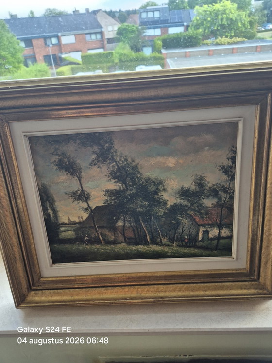 Chamber – kaemmerer, Paintings & Drawings, Wood, Canvas (photo 4 of 5)