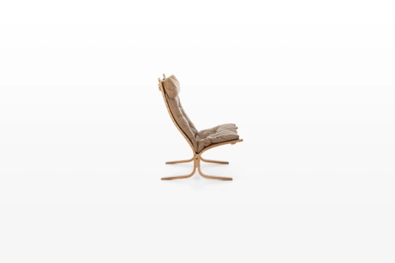 Siesta armchair by Ingmar Relling for Westnofa Norway – Leather, Scandinavian (photo 4 of 10)