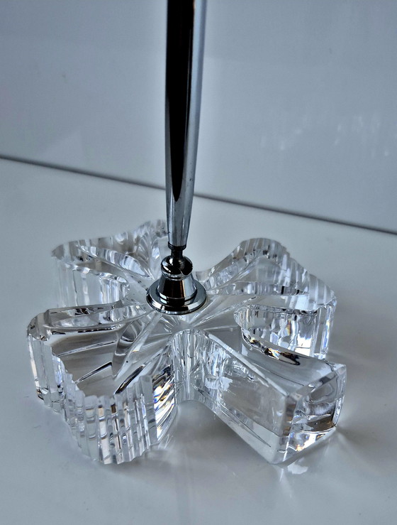 Image 1 of Waterford Kristallen Penhouder Penhouder Klaver Kristalglas