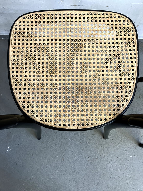 Image 1 of 10x Thonet Stoel Model 214 ,4X Armleuning,6x zonder