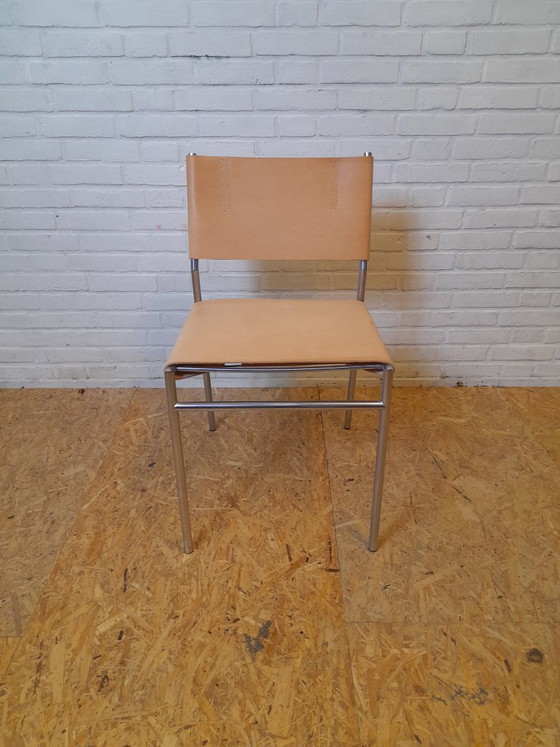 Martin Visser Set Sedie da pranzo SE 06 – Spectrum, Leather, Metal (photo 11 of 11)