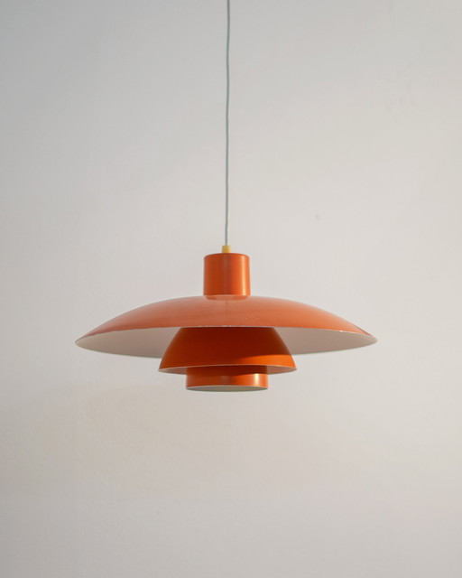 PH4/3 Pendant Lamp by Louis Poulsen in Orange Color