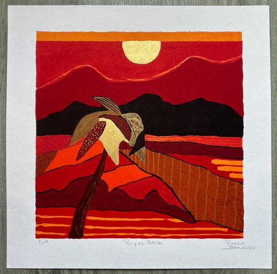 Image 1 of Screen print Ronald Boonacker - Royal Palm