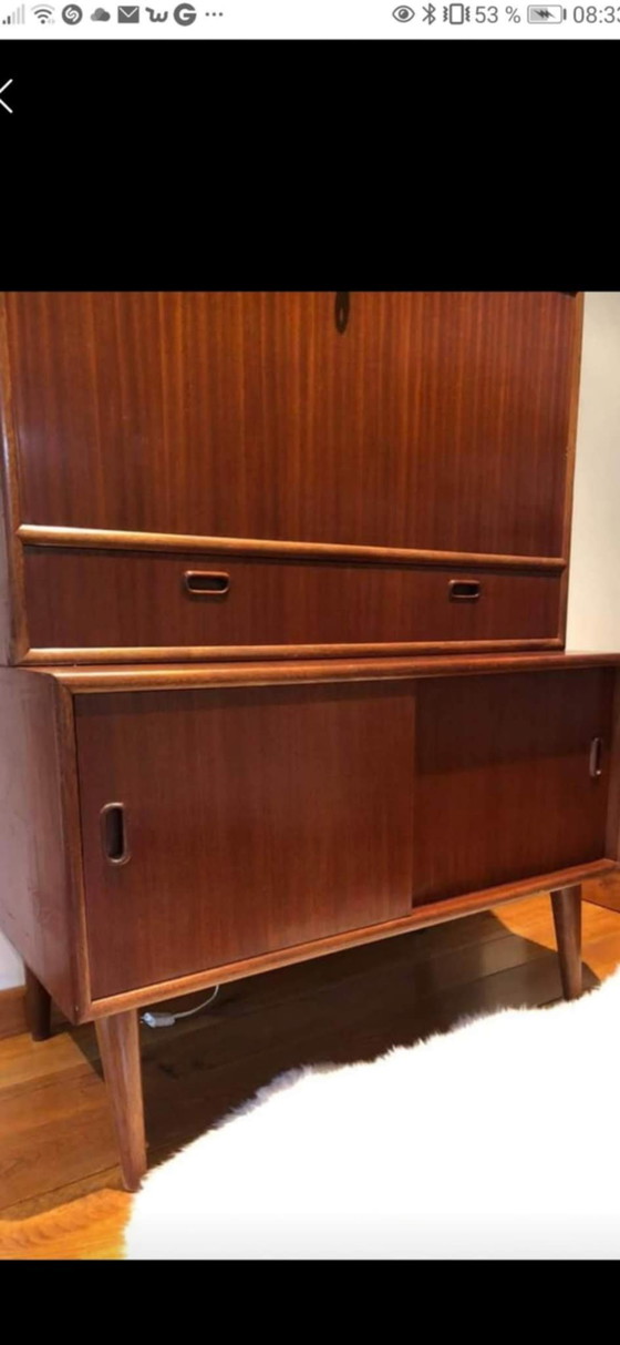 Image 1 of Vintage secretaire of barbalie uit de jaren 60