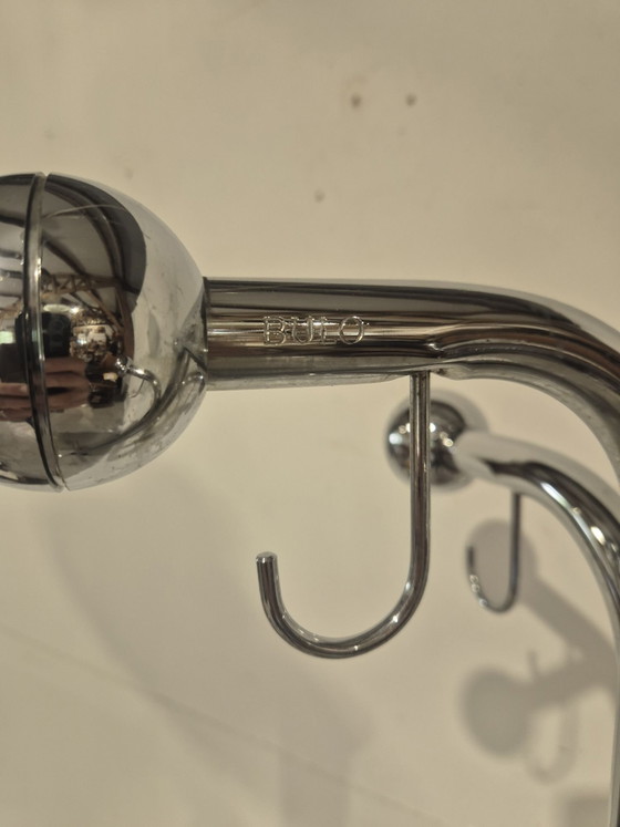 Appendiabiti vintage italiano cromato di Bulo – Cromo (photo 2 of 6)