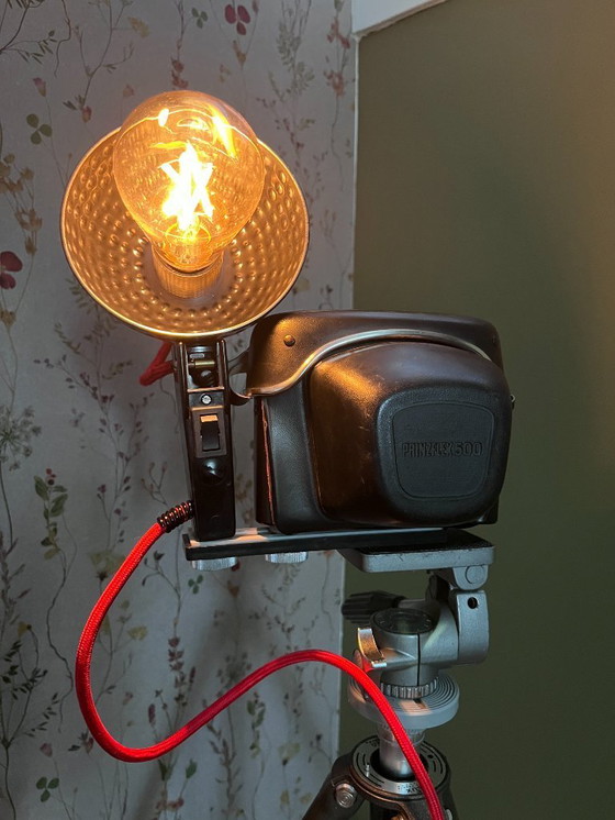 Image 1 of Design USSR Camera built-in lamp on tripod