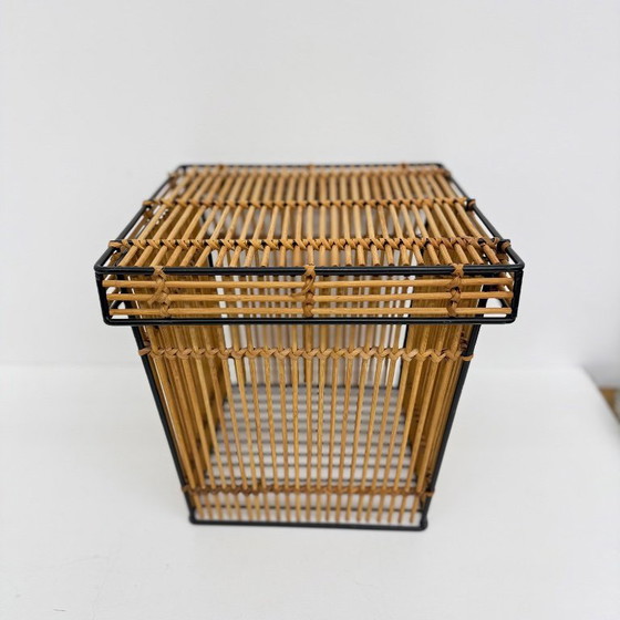 Image 1 of Set of 2 Storage Baskets by Dirk van Sliedregt for Rohé, Netherlands 1960s