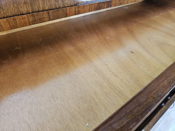 1940s Art Decò walnut chest of drawers, Wood, Brown, Klassiek (photo 17 of 24)