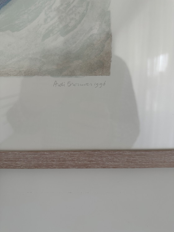 Image 1 of 2 lithographs by Ardi Brouwer