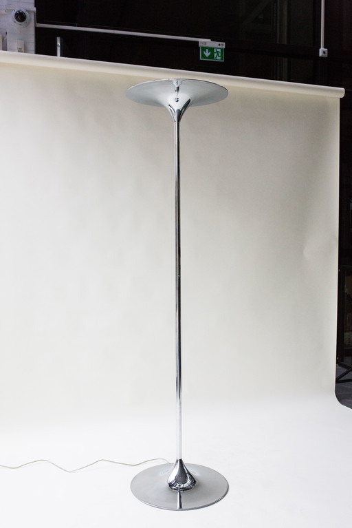 Chrome vloerlamp, Italy, 1990s