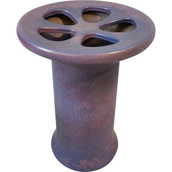 Image 1 of Vintage purple umbrella stand by Angelo Mangiarotti, 1970s