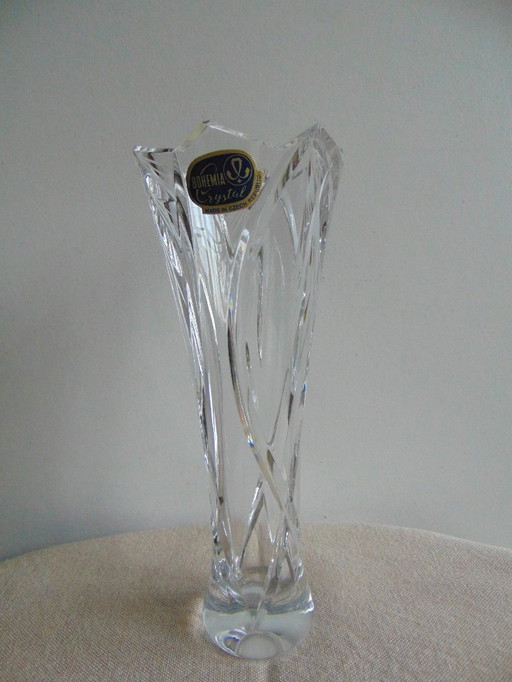 Geslepen vaasje Bohemia Crystal